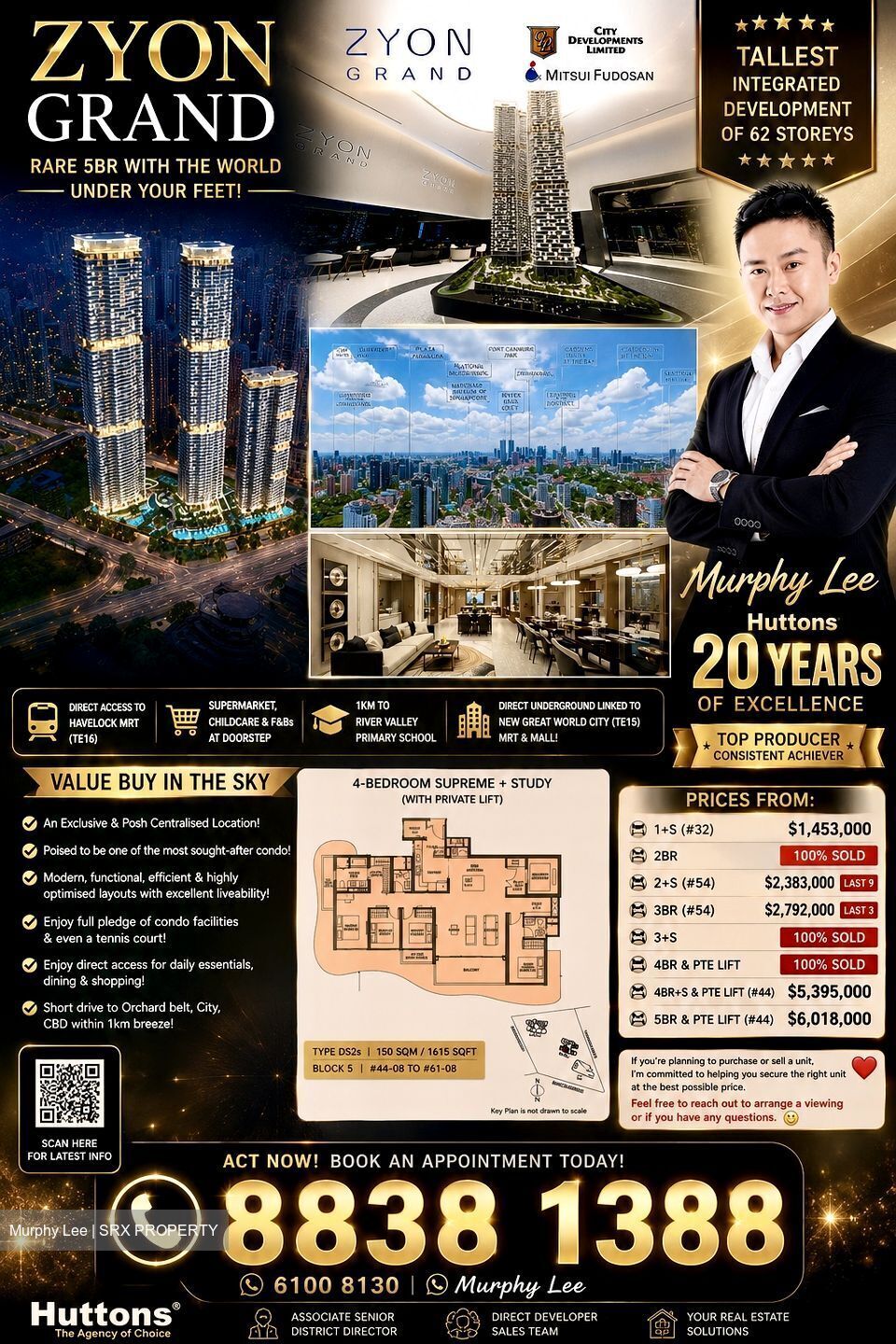 Zyon Grand (D3), Apartment #609422481